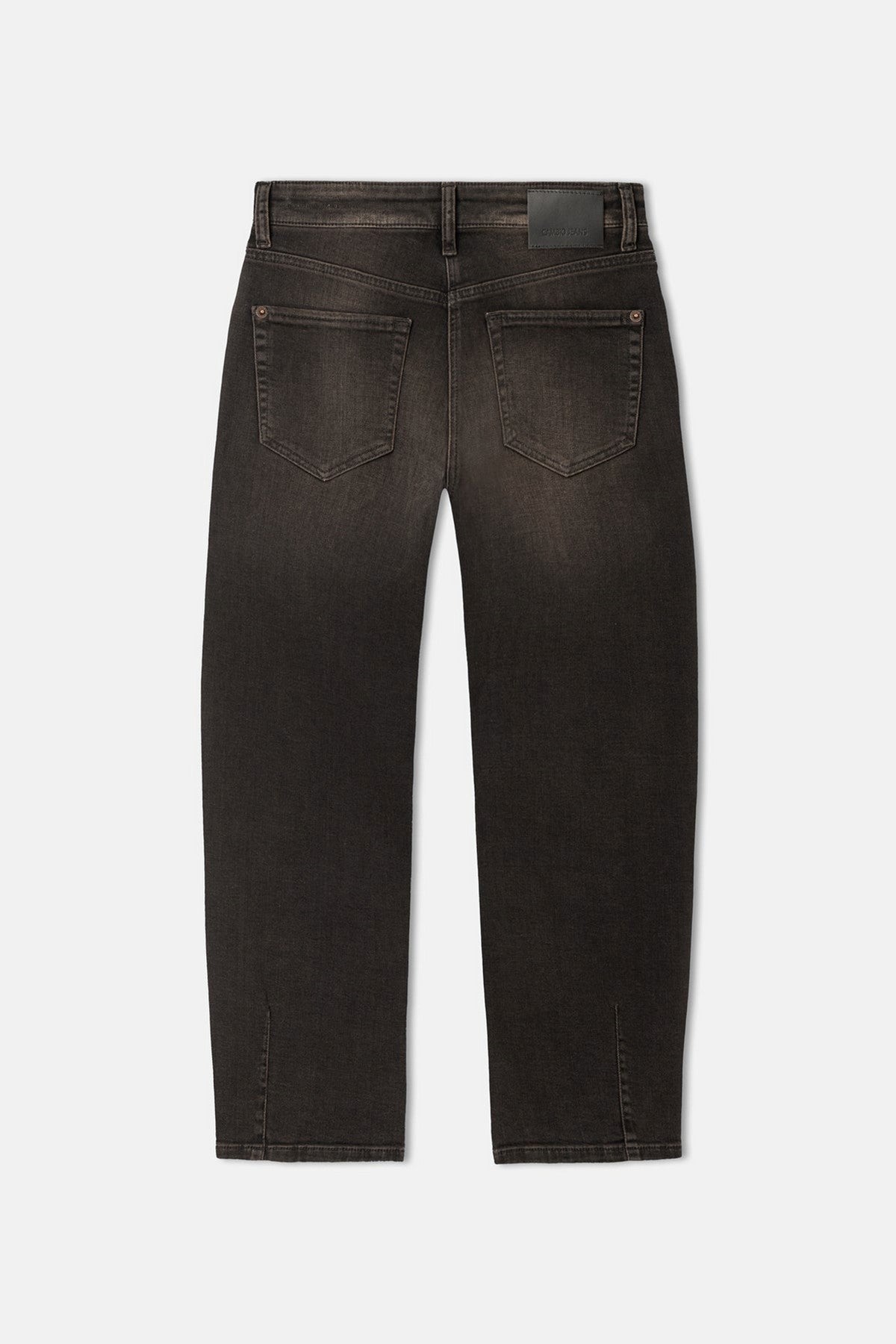 Cambio ELIN Barrel Jeans – Authentic Lefthand Black Black Denim