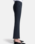 Cambio - Farah | 6316 - Broek easy kick wool subst. - dark navy