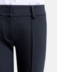 Cambio - Farah | 6316 - Broek easy kick wool subst. - dark navy