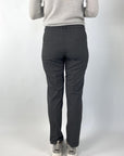 Cambio - Kathreen | 6336 - Broek recht wool subst - asphalt grey
