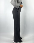 Cambio Amelie 6227 wide leg pantalon – Asphalt Grey