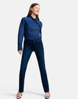 Cambio - Piper long | 9102 - Jeans 2 zakjes - soft cozy blue