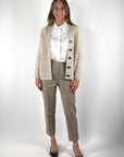 D.Exterior 63194 cardigan alpaca met jacquardmotief – Resina