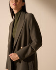 Oscar the collection - Eevee coat - Mantel - smoked green