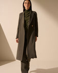 Oscar the collection - Eevee coat - Mantel - smoked green