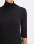 Vince - V970484420 - Kleed midi turtleneck - zwart