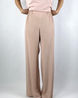EPICEA-J5CES01 Natan broek met wijde pijpen in kleur 134 poeder crêpe.