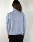 FFC - 14021 | 1432 - Pull rolkraag - lichtblauw