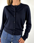 FFC Fashion 16069 korte cardigan merinowol – Navy