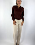 FFC Fashion 16067 polotrui merinowol – Marron