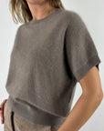 FFC Fashion 16043 pull brushed cashmere – Taupe