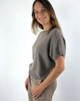 FFC Fashion 16043 pull brushed cashmere – Taupe