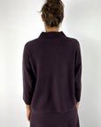 FFC Fashion 16051 trui col wol & kasjmier – Aubergine