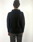 FFC - 16049 |1448 - Pull col montant wol cashmere - BROWN MELANGE