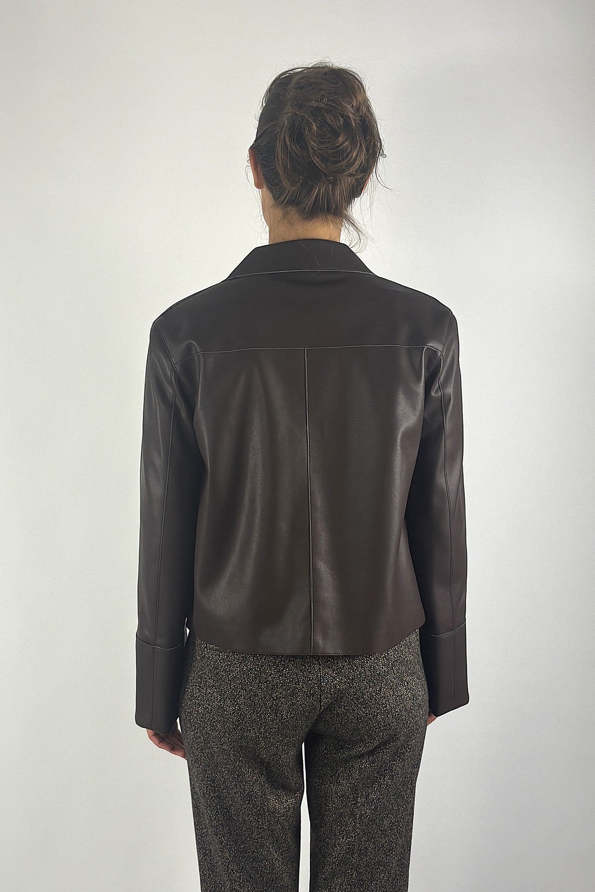 FFC vest in veganistisch leder – Chocolat
