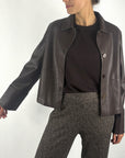 FFC vest in veganistisch leder – Chocolat