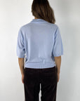 FFC - 14068 | 1432 - Pull col montant - lichtblauw