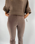 FFC - 12427 | 1295 - Broek velvet - hazelnut