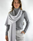 FFC - 12063 | 1088 - Sjaal wol cashmere - stone