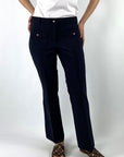 Cambio - Farah 6111 - Travel Broek - Marine 493