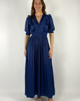 5YXP670S-Hale-Bob-Eleanora-maxi-dress-indigo-met-geplisseerde-rok-en-smockdetails.