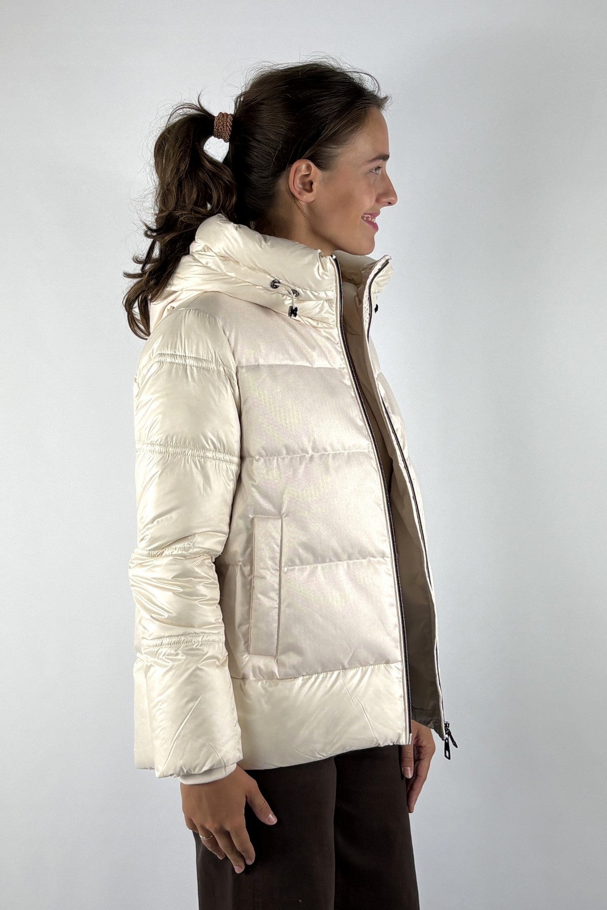 Helmur Praga dons anorak met kap en rits – Panna