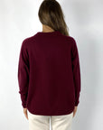 Hemisphere - 2521331HG-4 - Cardigan polokraag cashmere - chianti