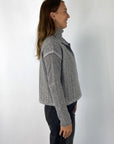 Hemisphere - 252CSQ558-17 - Gillet mouwloos knopen - lichtgrijs