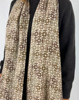Hemisphere - Alikibi Scarf 252C - Sjaal H 100% cashmere - bruin beige