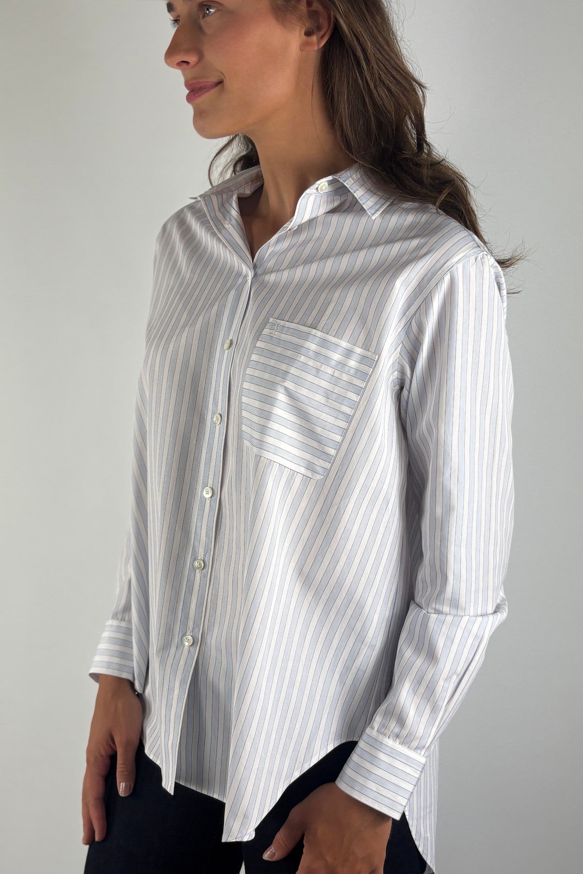 Hemisphere 262AMELIAST-32 blouse Big Stripes – Redblue