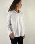 Hemisphere 262AMELIAST-32 blouse Big Stripes – Redblue