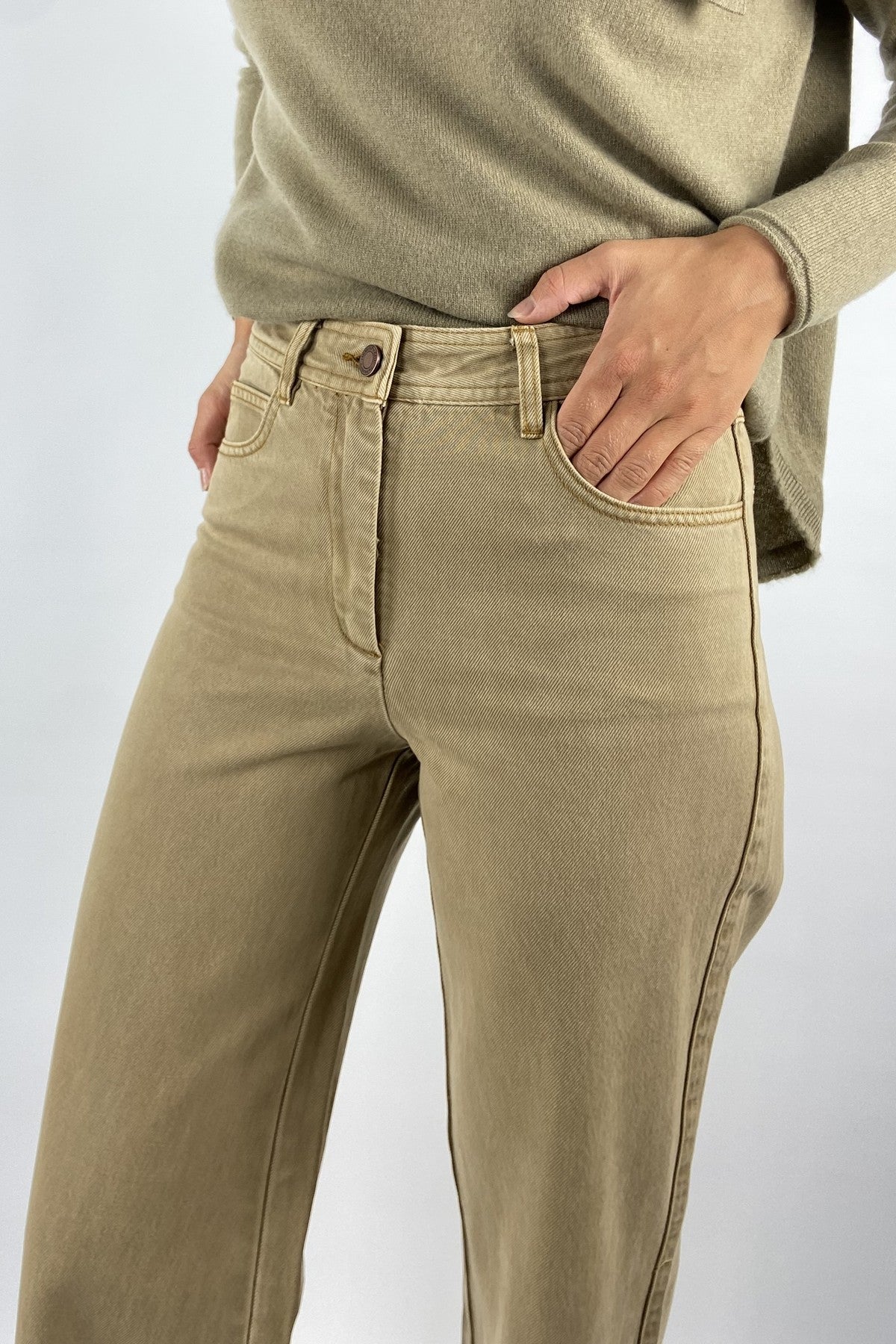 Hemisphere - 26205NESIM-5D - Hose Dye Baumwolle Tencel - CAMEL