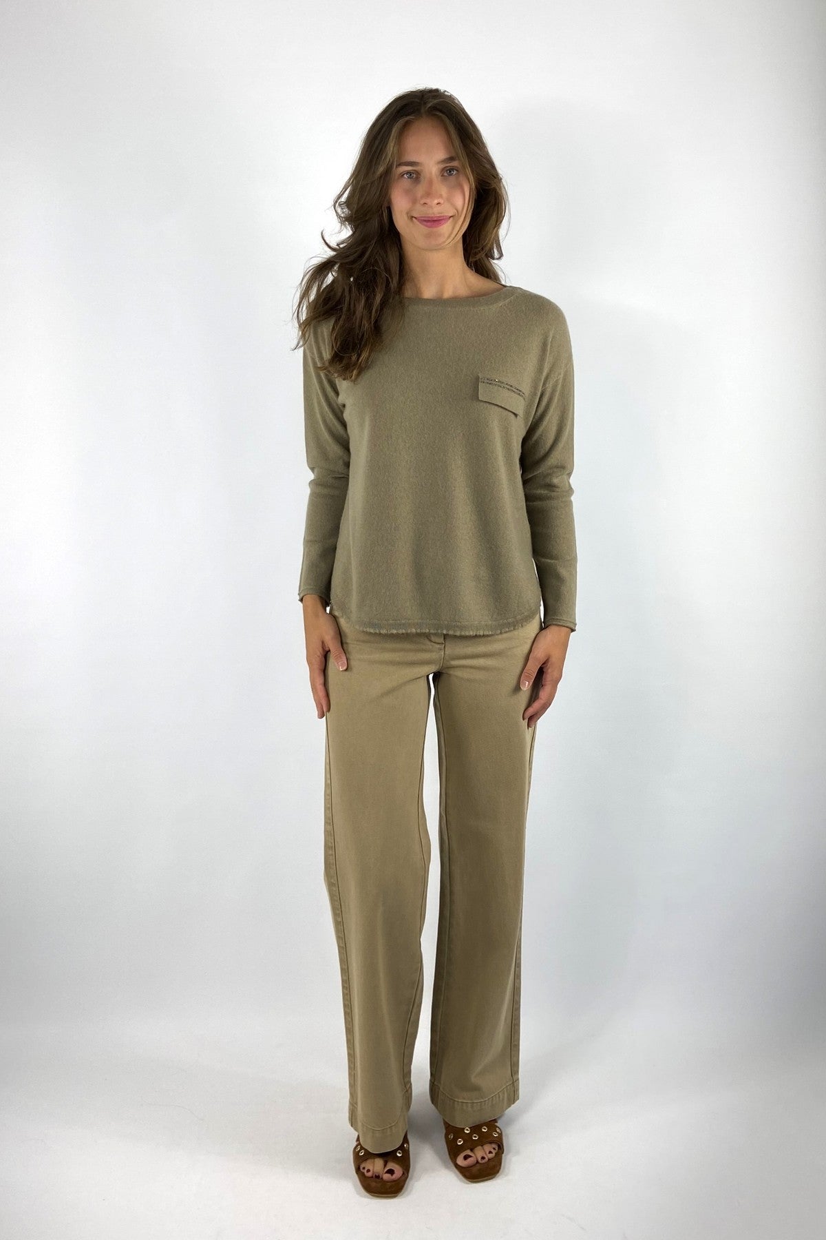Hemisphere - 26205NESIM-5D - Hose Dye Baumwolle Tencel - CAMEL