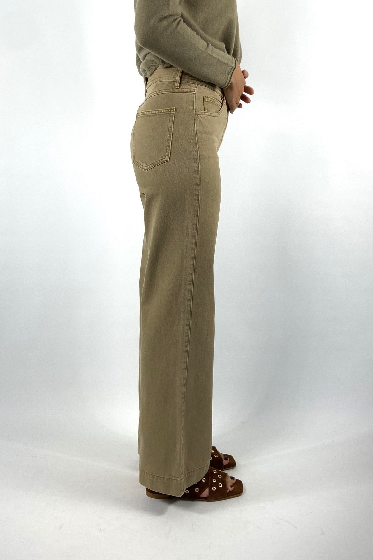 Hemisphere - 26205NESIM-5D - Hose Dye Baumwolle Tencel - CAMEL