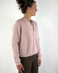 Hemisphere 262C504-17 cardigan kasjmier katoen – Powder Blush