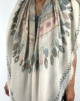 Hemisphere PROUND-CSMQ cashmere-zijden sjaal – 262A