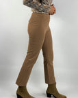 Seductive - Cindy 6537 | 383 - Broek technocotton rechte pijp - camel