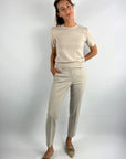 Seductive - Vicky 9540 | 123 - Broek chinoh - beige