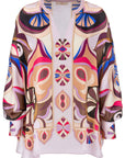 IVI - Lemon splash tunic - Shirtbloes print - lilac