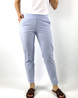 Cambio - Krystal 8003 - Chino Linnen - Ocean Wave Blue