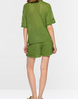 Marc Cain Pullover mit Ajourmuster und V-Ausschnitt – AC 41.35 M25 | 526