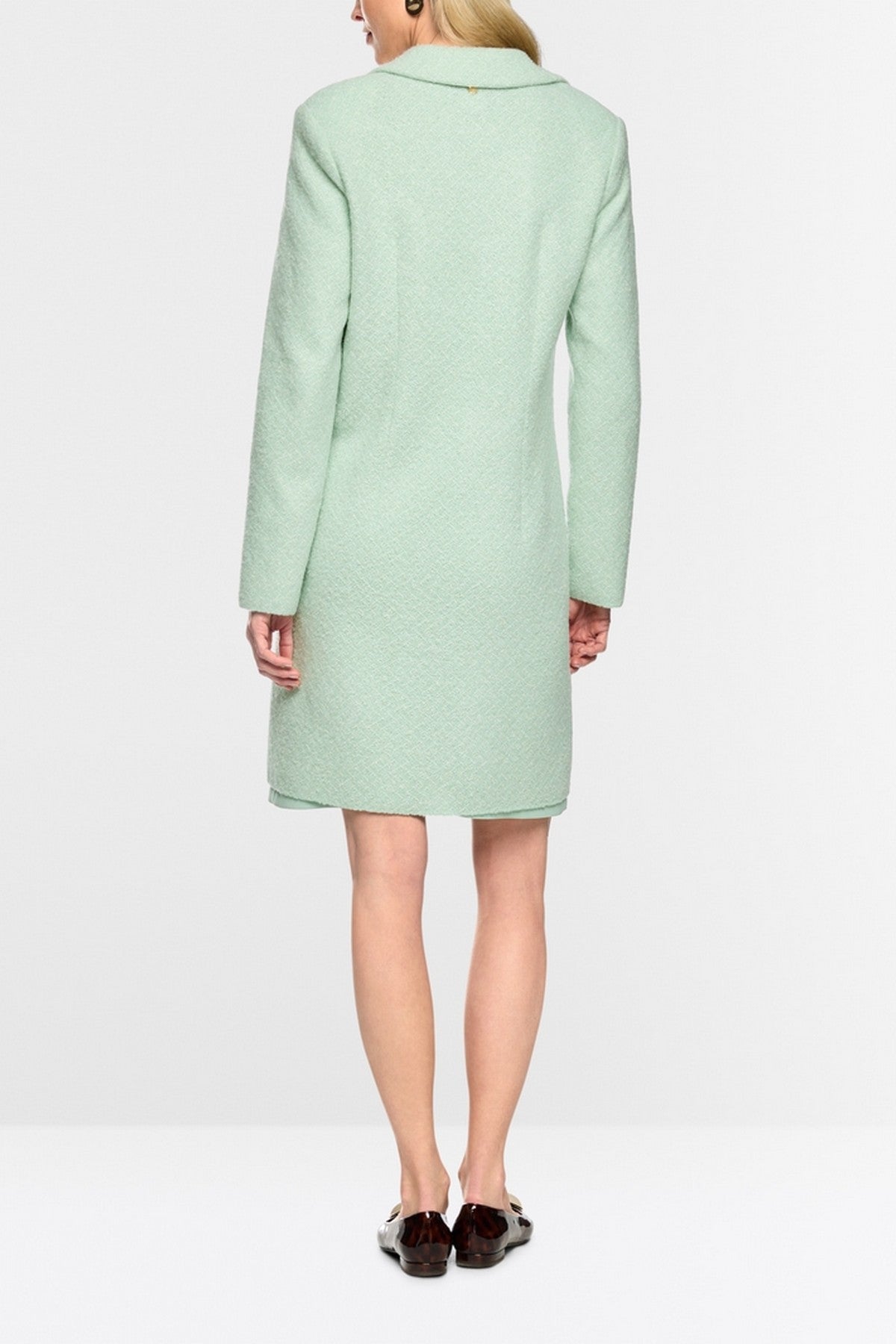 Marc Cain jas in wolmix Knitted in Germany Silt Green – BC 11.02 M05 | 505
