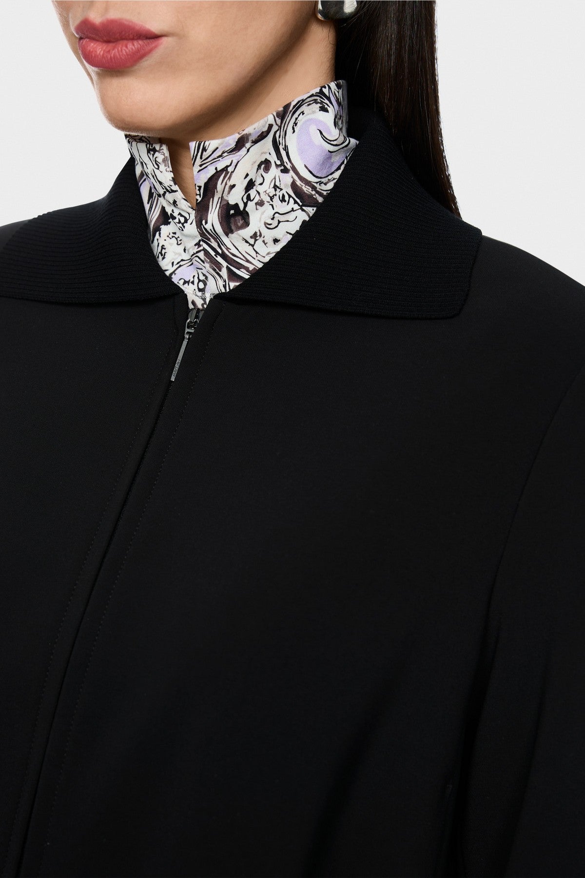 Marc Cain blousonjasje met kraag – Black New