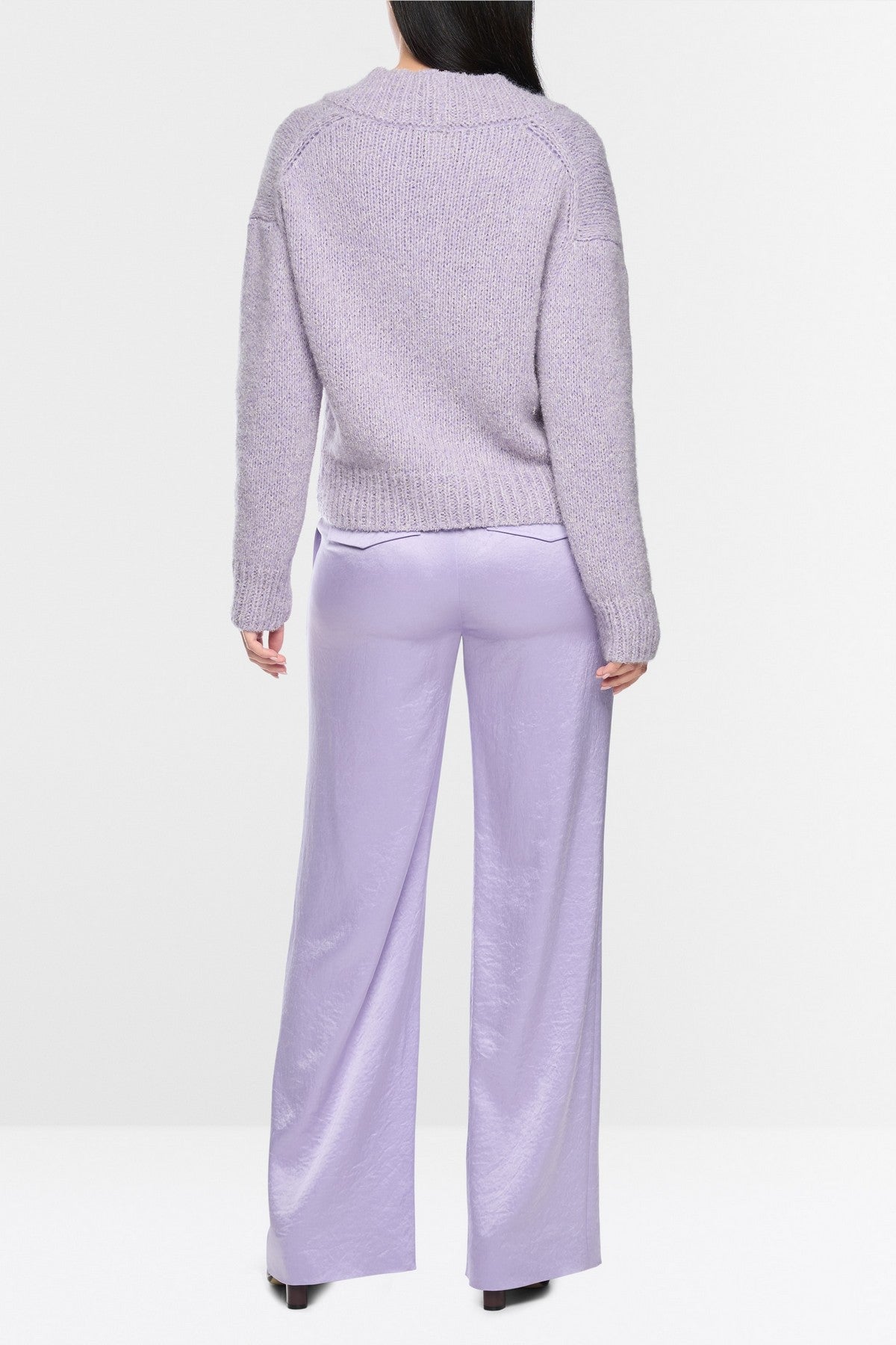 Marc Cain cropped vest – Purple Rose