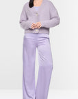 Marc Cain cropped vest – Purple Rose