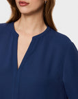 Marc Cain losvallende blouse in tuniekstijl Midnight Sail – BC 51.01 W90 | 391