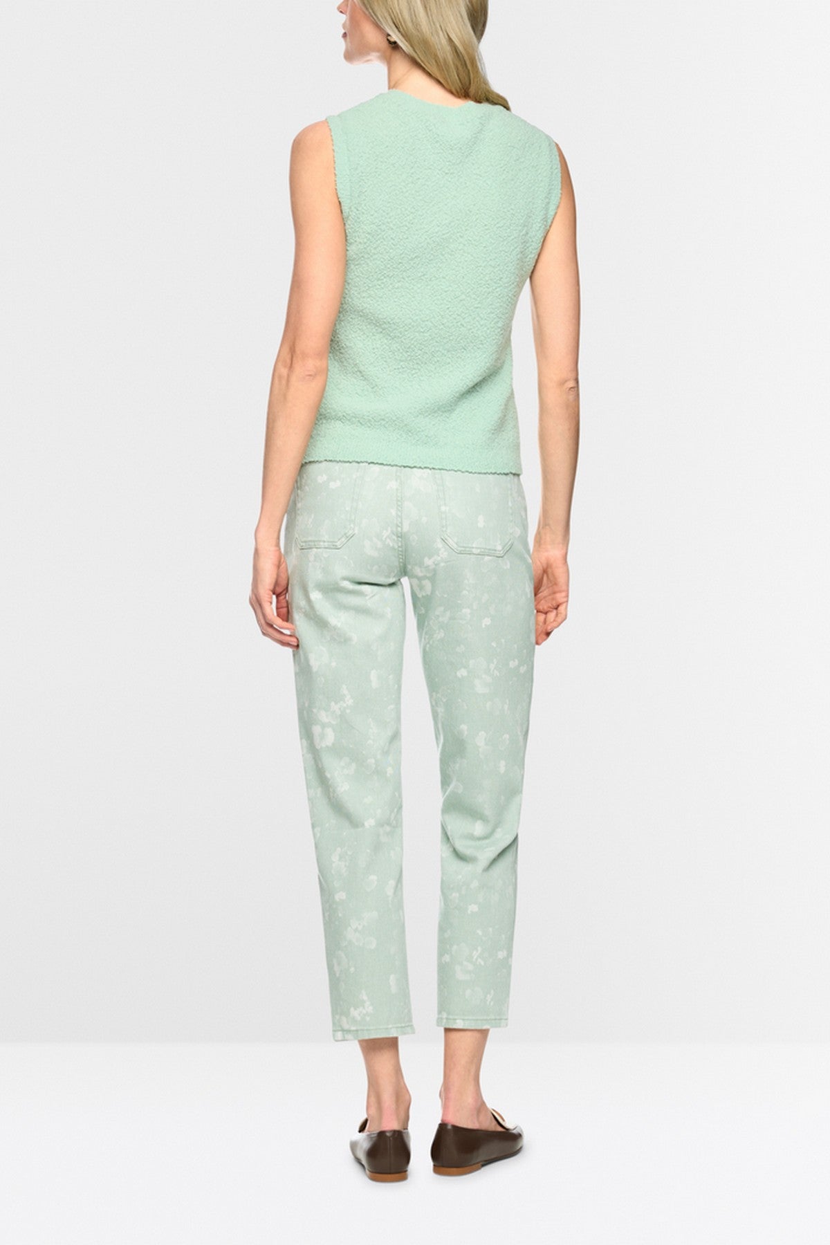 Marc Cain gebreide top Knitted in Germany Silt Green – BC 61.18 M24 | 505