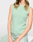 Marc Cain gebreide top Knitted in Germany Silt Green – BC 61.18 M24 | 505