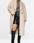 Marc Cain - ZC 11.03 W37 | 606 - Mantel oversized - soft cappuccino