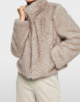Marc Cain - ZC 12.07 W64 | 182 - Jas van fake fur - smoke